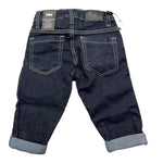 SARABANDA jeans tinta unita con girovita regolabile Blu per Neonato A043X BLU SARABANDA 
