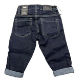 SARABANDA jeans tinta unita con girovita regolabile Blu per Neonato A043X BLU SARABANDA 
