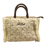 SAINT BARTH borse tinta unita in maglia Panna per Neonata COLETTEWOOL PANNA SAINT BARTH 