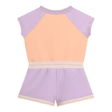 Carre'Ment Beau Rosa Halbarm-Einteiler-Overall für Baby-Mädchen