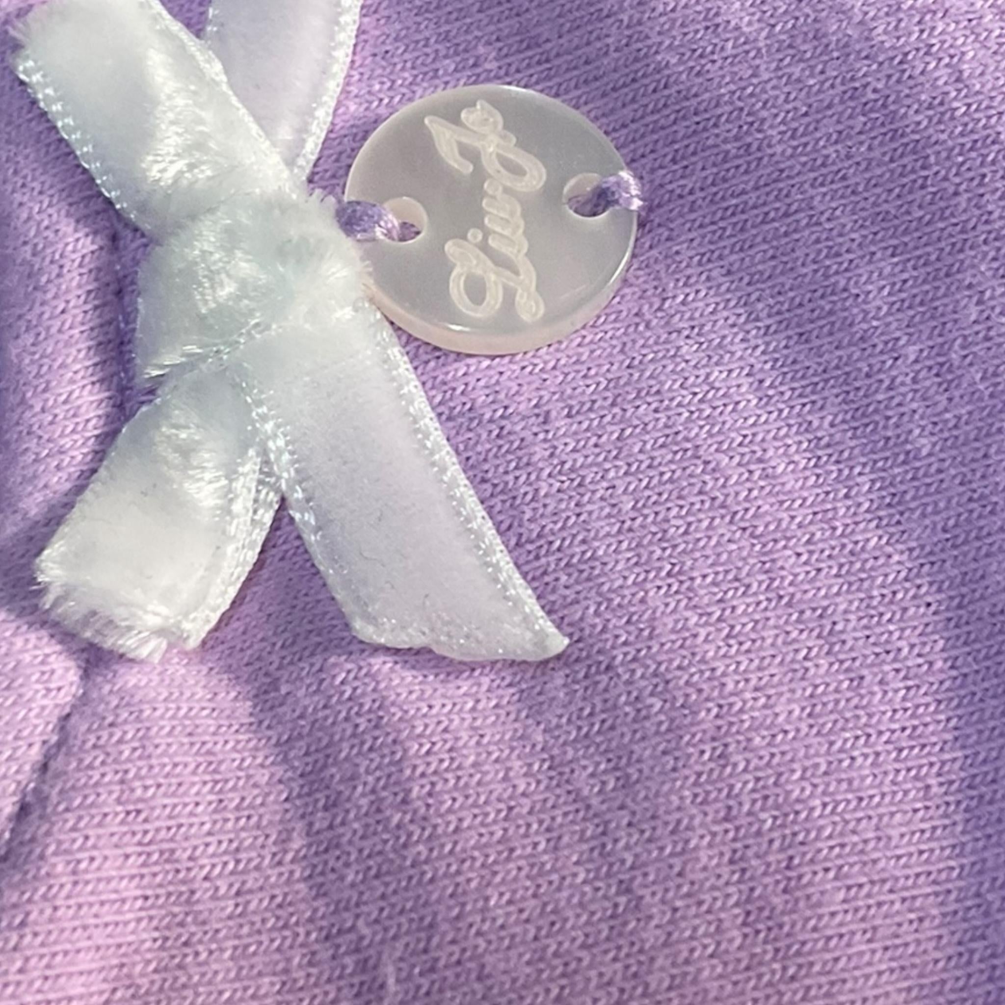 LIU JO pantalone tinta unita con elastico in vita Lilla per Neonata HF4040F0939 LILLA LIU JO 