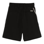 John Richmond Bermuda Tinta Unita con Elastico In Vita per Bambino RBP25226BEX NERO JOHN RICHMOND 