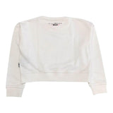 JOHN RICHMOND felpa chiusa girocollo tinta unita con stampa Bianco per Bambina RGA24013FEX BIANCO JOHN RICHMOND 