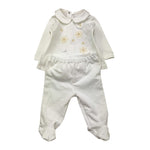 LE BEBE' completo 2pz maglia-ghettina Bianco per Neonata LBG5982 BIANCO LE BEBE' 