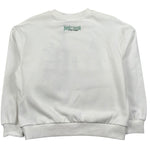 Just Cavalli Felpa Chiusa Girocollo Tinta Unita con Stampa per Bambino JBP26068FE BIANCO JUST CAVALLI 