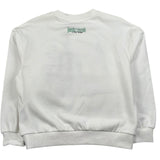 Just Cavalli Felpa Chiusa Girocollo Tinta Unita con Stampa per Bambino JBP26068FE BIANCO JUST CAVALLI 