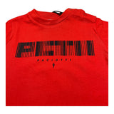 Cesare Paciotti T-Shirt Girocollo Tinta Unita con Stampa per Neonato TSP5103B ROSSO CESARE PACIOTTI 