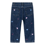 NAME IT jeans tinta unita con girovita regolabile Blu per Bambina 13232570J BLU NAME IT 