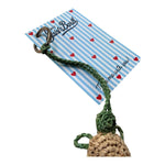 Saint Barth Portachiavi In Paglia con Tartaruga per Bambina 00203L BEIGE SAINT BARTH 