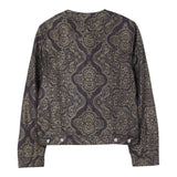 Etro Giubbino In Denim Tinta Unita Stampa Fantasia per Bambina GW2A07 BLU ETRO 