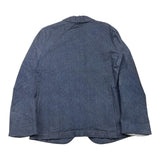 Dan John – Blaue Button-Down-Jacke für Jungen