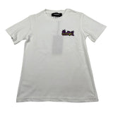 G2Firenze Tshirt Girocolo tinta unita con Stampa Bianco per Bambino SMOKE BIANCO G2FIRENZE 