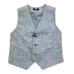 Manuel & Frank Gilet Tinta Unita per Bambino MF5157B AZZURRO MANUEL & FRANK 