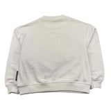 JOHN RICHMOND felpa chiusa girocollo tinta unita con stampa in contrasto Bianco per Bambina RGA25186FE BIANCO JOHN RICHMOND 