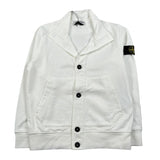 Stone Island Felpa con Bottoni Tinta Unita per Bambina K1S166100002 PANNA STONE ISLAND 