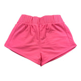 Billieblush Neonpinke, einfarbige Trainingsshorts mit Pailletten für Mädchen