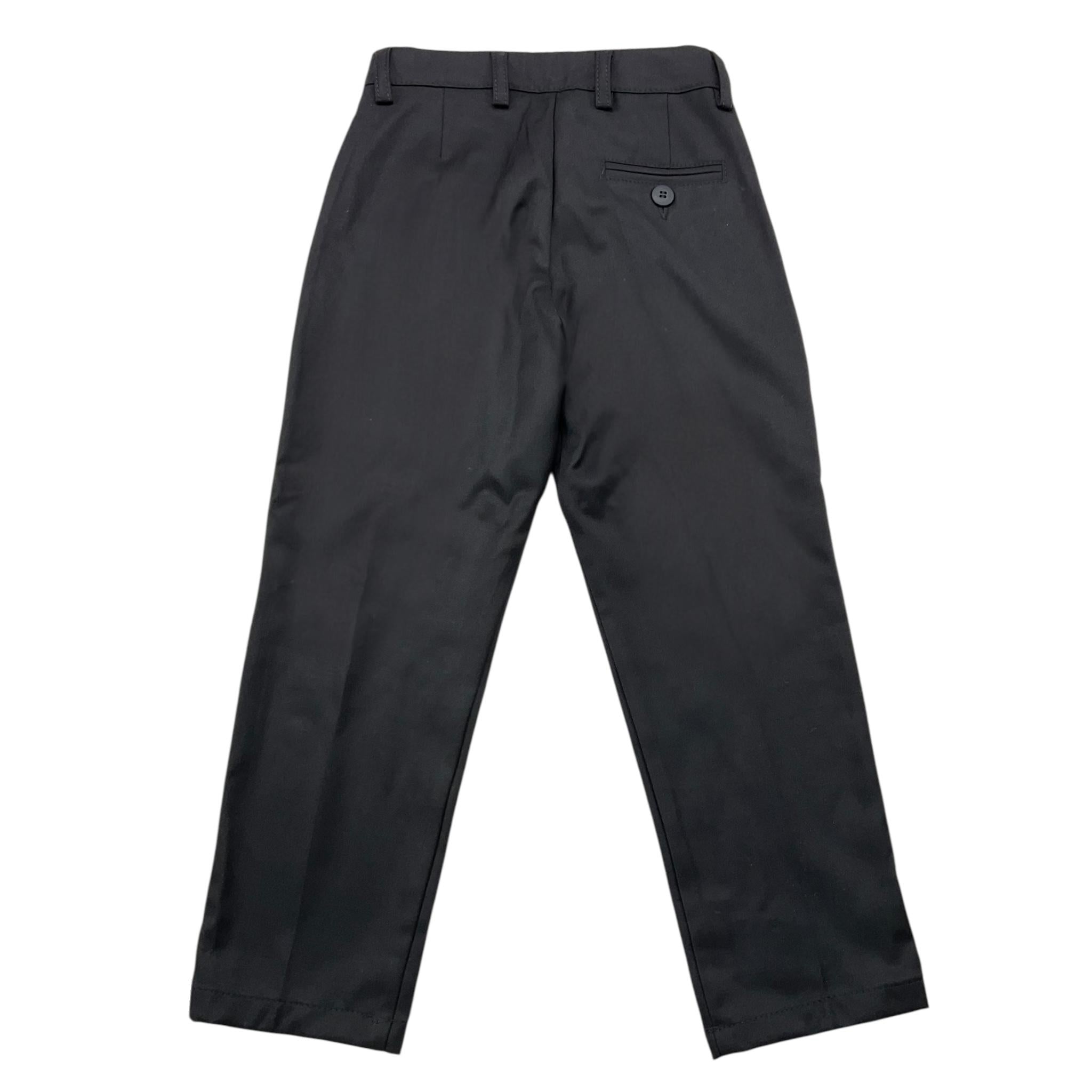 DANIELE ALESSANDRINI pantalone tinta unita con girovita regolabile Nero per Bambino 1231P00029 NERO DANIELE ALESSANDRINI 