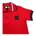 Peuterey Polo Mezza Manica Tinta Unita per Neonato PTB1993 ROSSO PEUTEREY 