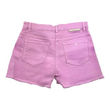 Stella Mccartney Einfarbige Jeansshorts Mit Elastischer Taille Rosa Für Mädchen