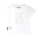 John Richmond T-Shirt Girocollo Tinta Unita con Stampa per Neonato RIP25051TSXX BIANCO JOHN RICHMOND 
