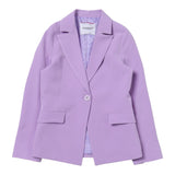 Pinko Schlichte Jacke mit lila Knöpfen für Mädchen