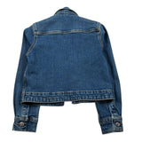 Trussardi Giubbino In Denim Tinta Unita per Bambino TBP26103GC BLU TRUSSARDI 