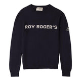 ROY ROGER'S maglia girocollo tinta unita con logo Blu per Bambino RA103 BLU ROY ROGER'S 
