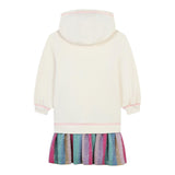 BillIEBLUSH abito modello felpa tinta unita con paillettes Panna per Neonata U20502 PANNA BillIEBLUSH 