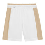 Boss Bermuda Tinta Unita con Elastico In Vita per Bambino J52284 BIANCO BOSS 