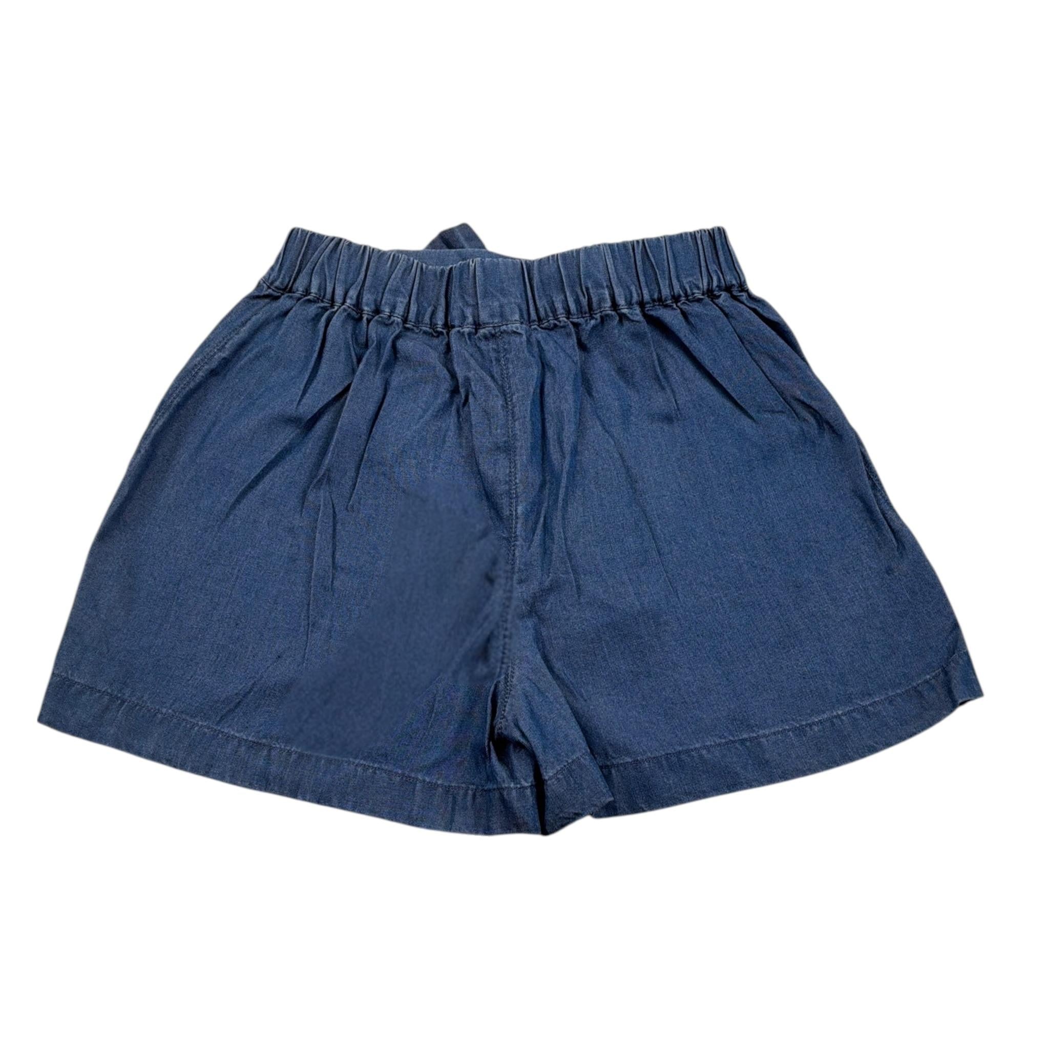 Liu Jo Short tinta unita con Elastico In Vita Blu per Bambina KA4079X BLU LIU JO 