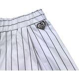 Liu Jo Short Tinta Unita con Elastico In Vita per Neonata KA5058N BIANCO LIU JO 
