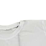 Please T-Shirt Girocollo tinta unita Bianco per Bambino MB21030B73XX BIANCO PLEASE 