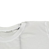 Please T-Shirt Girocollo tinta unita Bianco per Bambino MB21030B73XX BIANCO PLEASE 