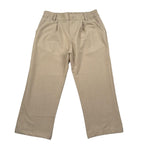 M+E' Pantalone tinta unita con Elastico In Vita Sabbia per Bambino UEM0550 SABBIA M+E' 