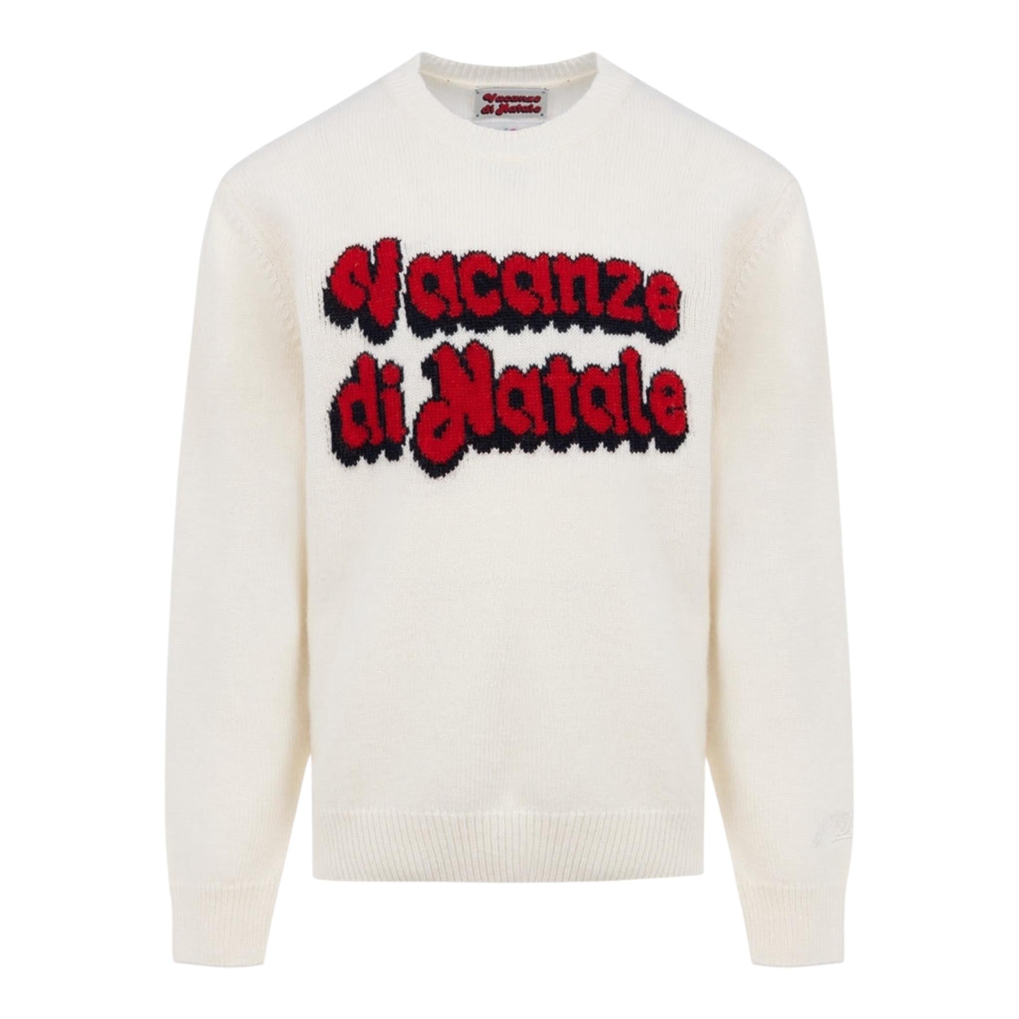 SAINT BARTH maglia girocollo tinta unita con stampa Panna per Bambino DOU0001XX PANNA SAINT BARTH 