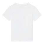 Guess T-Shirt Gircollo Tinta Unita con Stampa per Neonato I5RI03I3Z14X BIANCO GUESS 