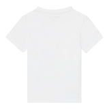 Guess T-Shirt Gircollo Tinta Unita con Stampa per Neonato I5RI03I3Z14X BIANCO GUESS 