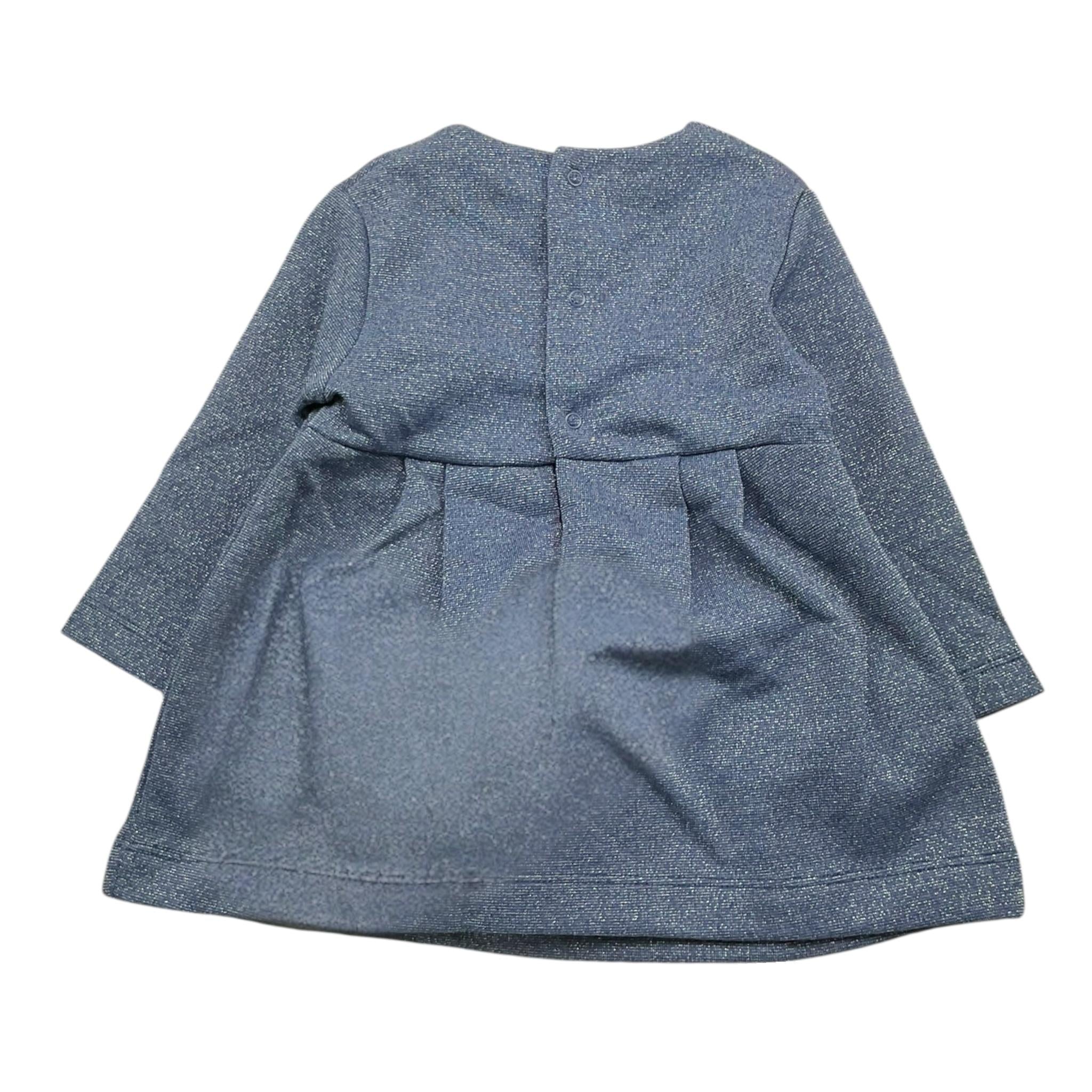 MAYORAL abito tinta unita con pochette girocollo Blu per Bambina 2915 BLU MAYORAL 