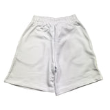 Hinnominate Einfarbige Bermudashorts mit elastischer Taille in Weiß für Mädchen
