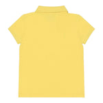 Ralph Lauren Polo Mezza Manica Tinta Unita con Logo per Neonata 312698589132N GIALLO RALPH LAUREN 