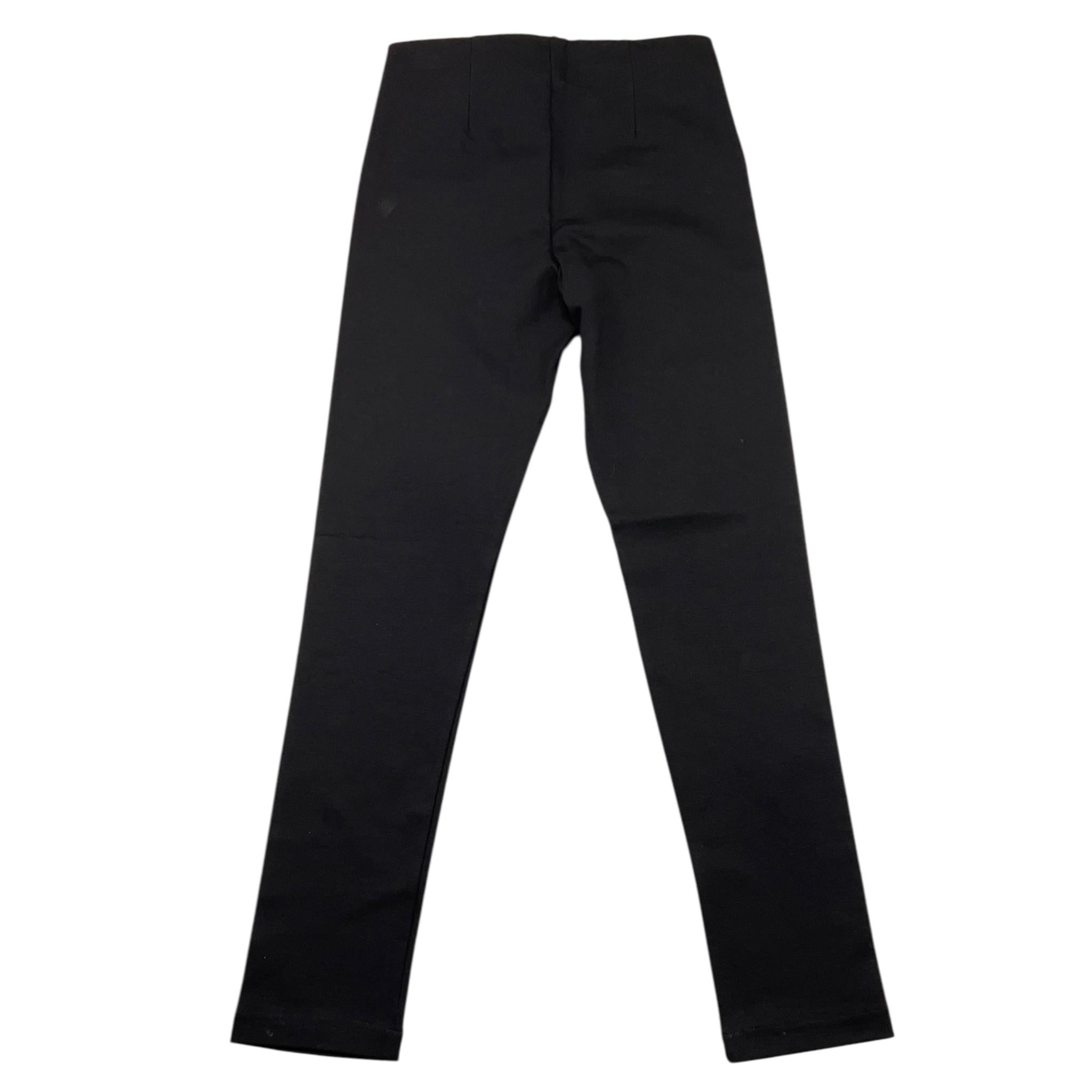 FUN & FUN pantalone tinta unita con zip in contrasto Nero per Bambina FNJPT15853 NERO FUN & FUN 