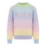 SAINT BARTH maglia girocollo tinta unita con stampa Multicolor per Neonata DANY009 MULTICOLOR SAINT BARTH 