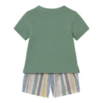 Mayoral Completo 2 Pezzi T-Shirt-Bermuda per Neonato 1217 VERDE MAYORAL 