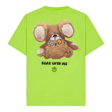 Barrow Kids T-Shirt Girocollo Tinta Unita con Stampa per Bambino 5BKJUTH029 VERDE BARROW KIDS 