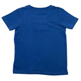 Name.It T-Shirt Rundhals Einfarbig mit blauem Aufdruck für Jungen
