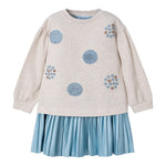 MAYORAL set maglia-abito bicolore Beige/azzurro per Bambina 4922 BEIGE/AZZURRO MAYORAL 