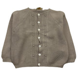 WEDOBLE cardigan tinta unita con ricami Grigio per Neonato V2202308A GRIGIO WEDOBLE 