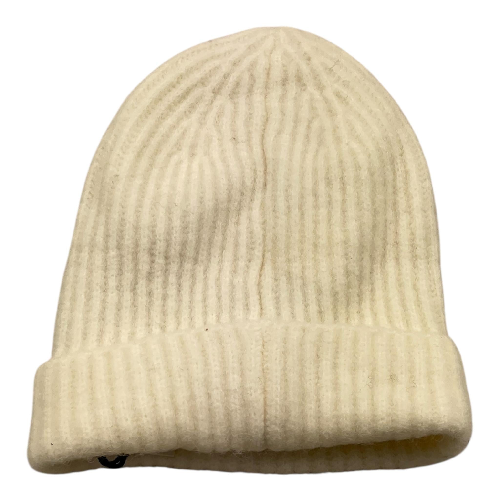 SAINT BARTH cappello tinta unita con logo Panna per Bambina MAO001 PANNA SAINT BARTH 