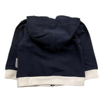 Bikkembergs Felpa con Zip E Cappuccio Tinta Unita per Neonato BK1759 BLU BiKKEMBERGS 