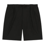 Dolce & Gabbana Bermuda Tinta Unita con Logo per Bambino L43P32 NERO DOLCE & GABBANA 